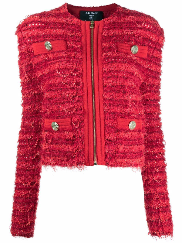 Zara Women Cardigan with a Frayed Finish 6254/051 
